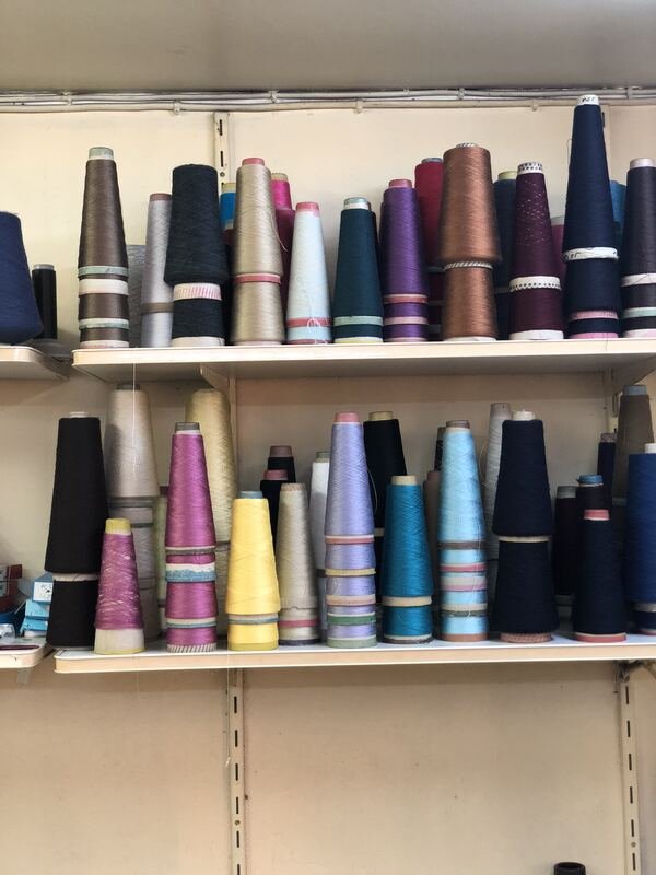 The yarn wall