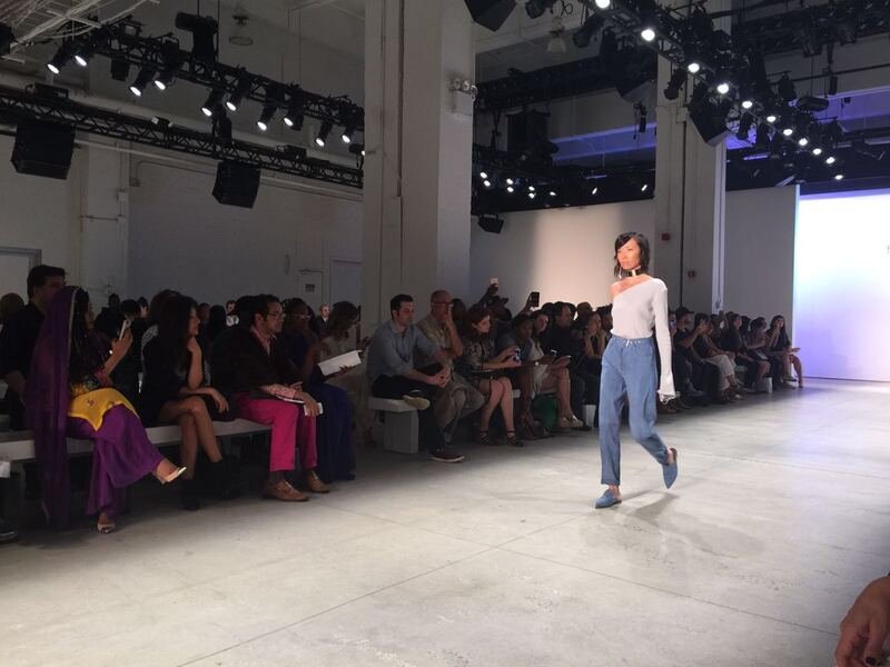 Denim on the runway
