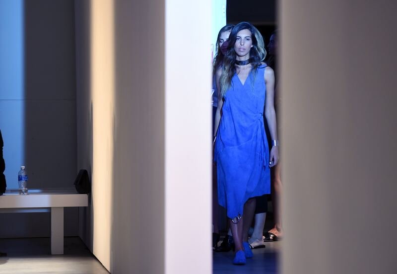 Walking out, New York Fashion Week