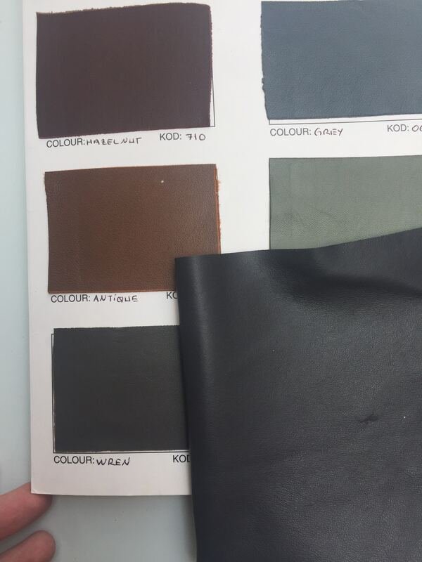 Leather colour cards